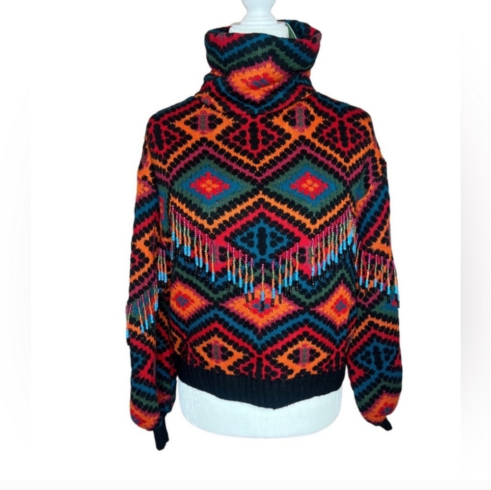 FARM RIO Rauti Beaded Sweater - Picture 3 of 8